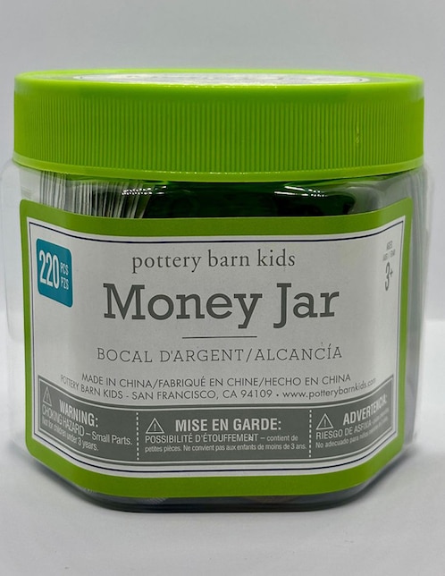 Dinero infantil money jar