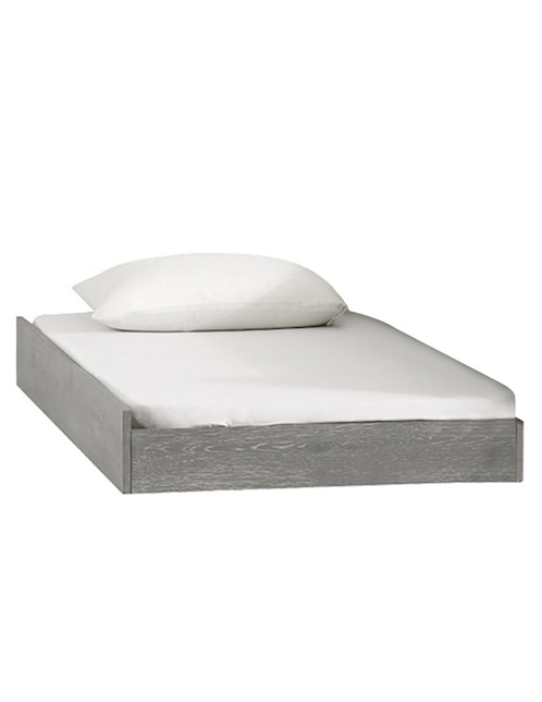 POTTERY BARN KIDS Cama baja Charlie de madera