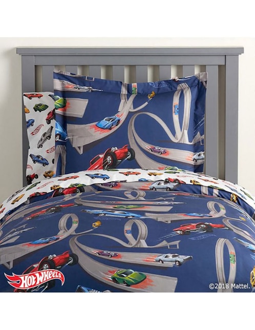 Funda duvet Hot Wheels Pull-Back Speeders