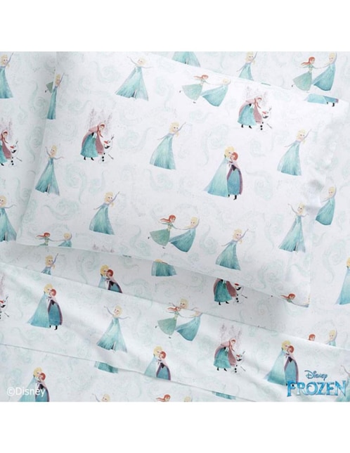 Juego de sábanas de algodón 200 hilos Disney Frozen