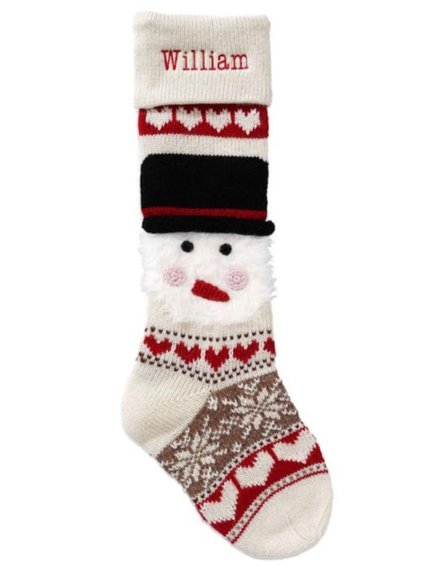 Bota Navideña Snowman Face en Liverpool