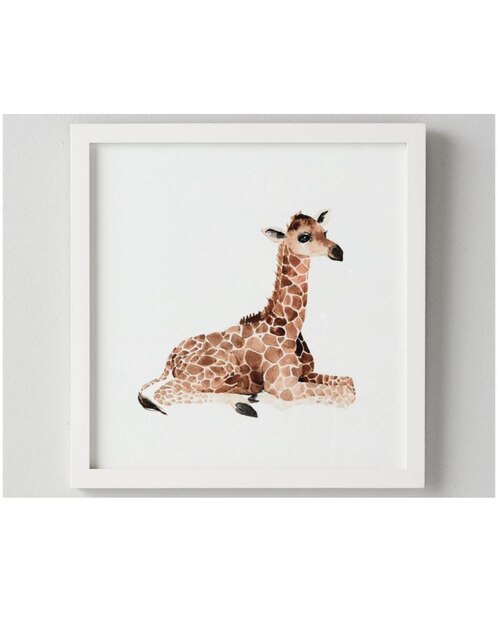 Cuadro Giraffe Nursery Animal