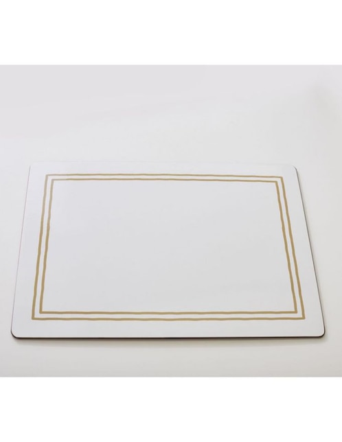 Mantel individual rectangular de plástico Conmar Animator´s