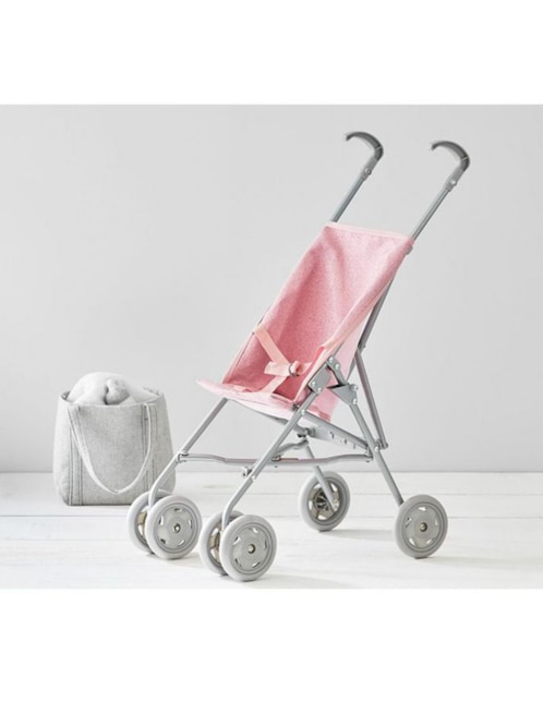 Carriola de juguete Pink Gliter de poliéster Pottery Barn Kids