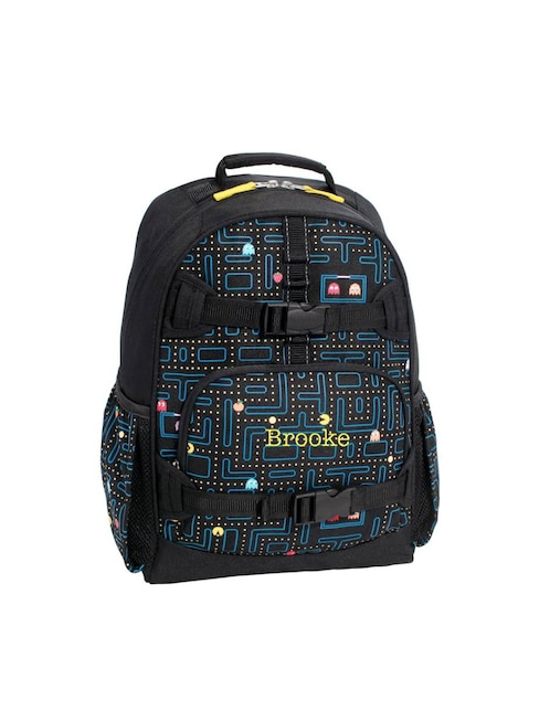 Mochila escolar Pac Man Mackenzie infantil unisex