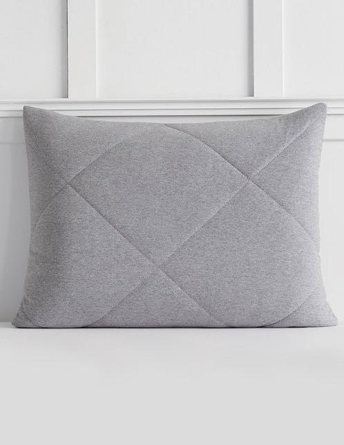 FUNDA COJÍN ORGANIC F, ESTÁNDAR, GRIS