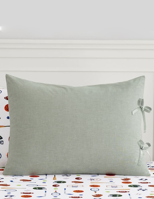 Funda para almohada Chambray Smart 1
