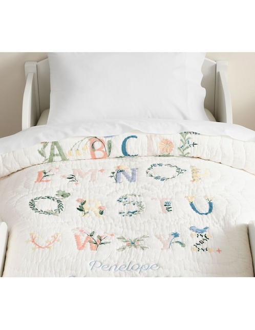 Colcha Floral Abc