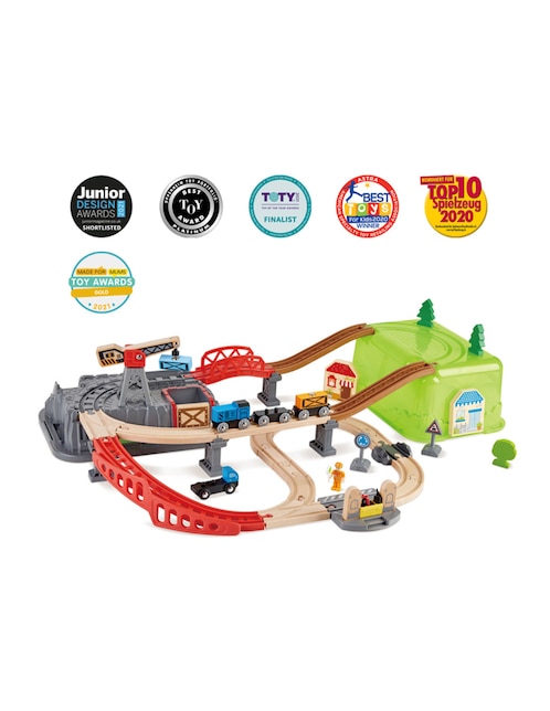 Set estación de tren Hape