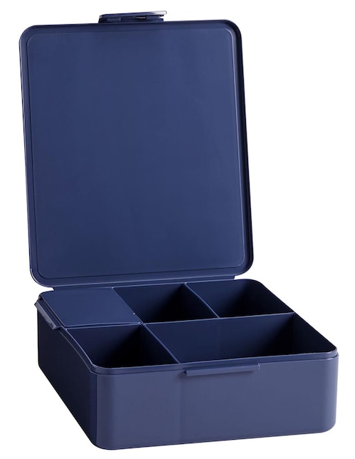 CONTENEDOR SQUARE BENTO, AZUL MARINO