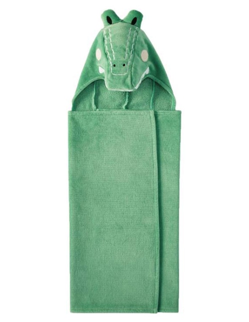 Toalla para baño Crocodile de algodón infantil