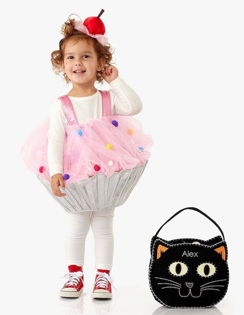 Disfraz Pottery Barn Kids de cupcake para niña