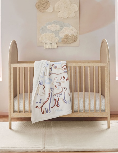 Kit de cuna con barandal Vivienne