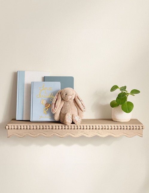 Repisa Pottery Barn Kids Marlowe de madera