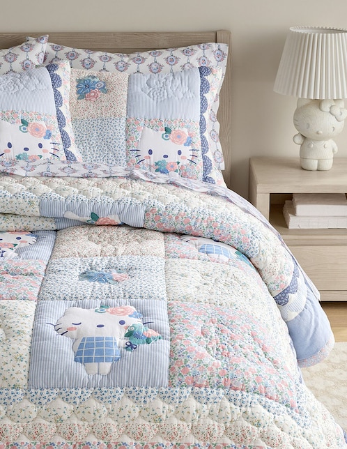 Funda para almohada Hello Kitty Patchw