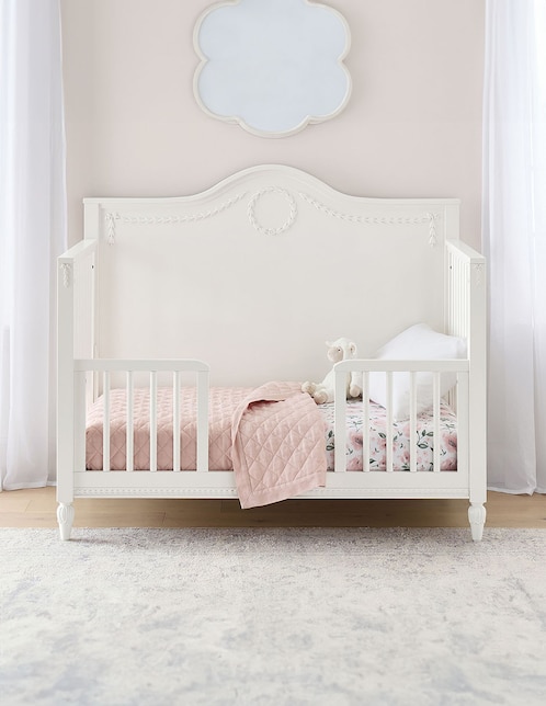 Kit de cuna con barandal Pottery Barn Kids Adeline