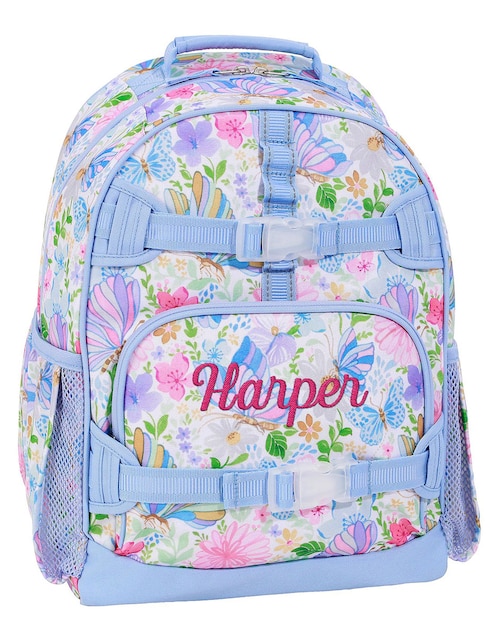 Mochila escolar Mackenzie Butterfly Garden para niña