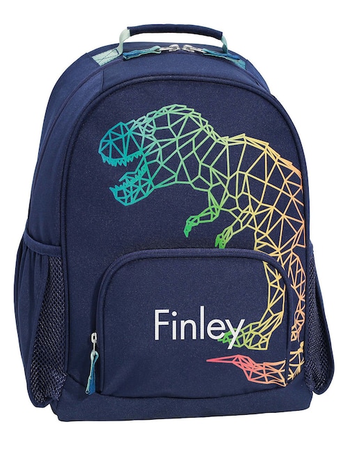 Mochila escolar Mackenzie T-Rex Blueprint unisex