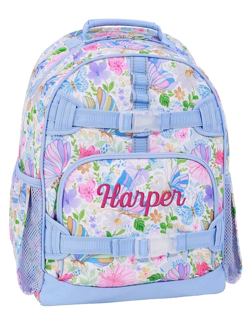 Mochila escolar Mackenzie Butterfly Garden para niña