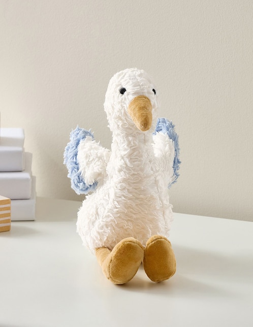 Peluche cigüeña Natural Plush de 33 cm