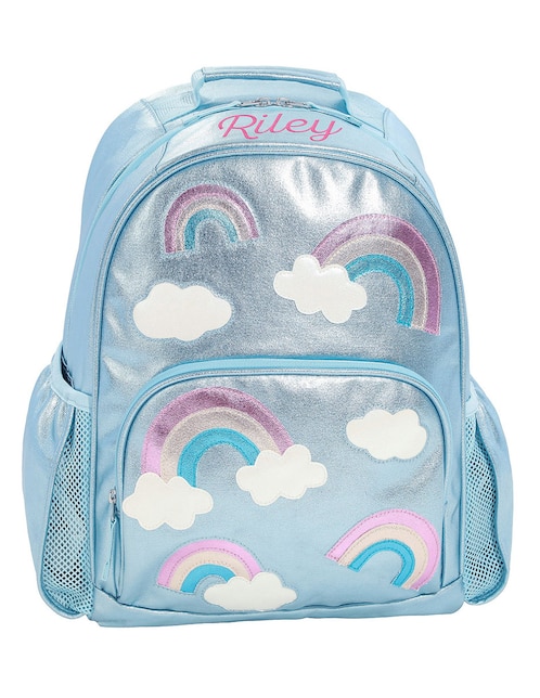 Mochila escolar Metallic Rainbows para niña 1