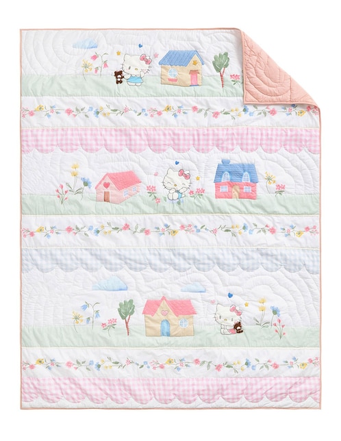 Colcha Hello Kitty House