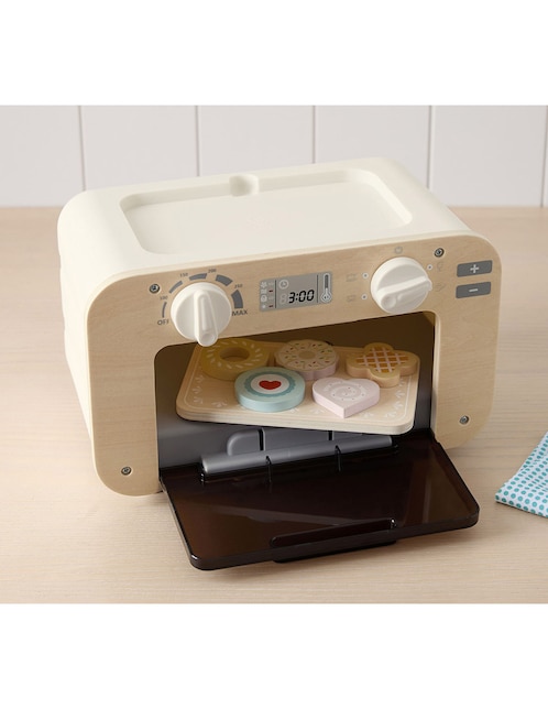 Set cocina juguete Mini hornito con luz