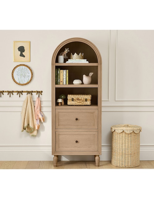 POTTERY BARN KIDS Librero Aubrey de madera álamo