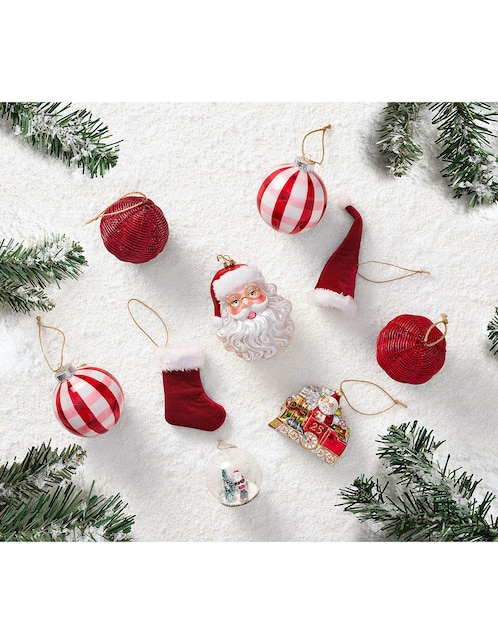 Set de ornamentos navideños Polo Norte