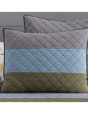 Funda para almohada Blocked Stripe
