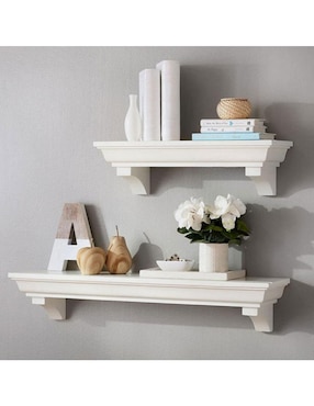 Repisa Pottery Barn Kids Classic de madera