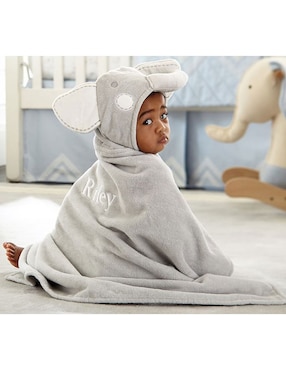 Toalla Elephant Baby Hooded de algodón
