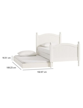 Cama Catalina de madera