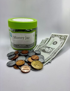 Dinero infantil money jar
