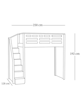 CAMA LOFT CATALINA, IND, BLA