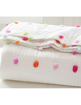 Colcha Bright Pom Pom