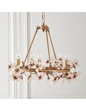 Candelabro de hierro Grace Flower