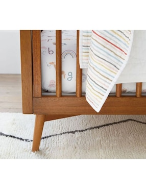 Cuna convertible a cama infantil Mid Century