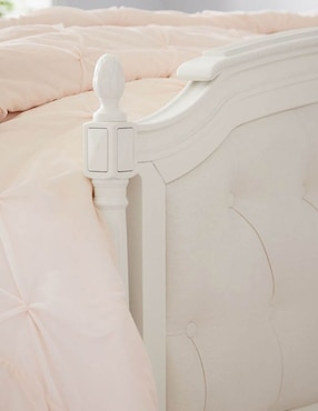 Cama Blythe de madera matrimonial