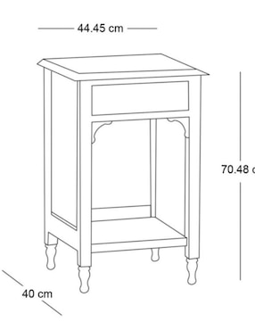 Buro Juliette de madera