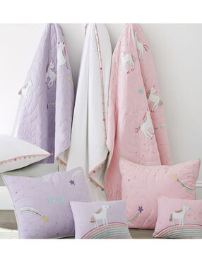 Funda para almohada Rainbow Unicorn
