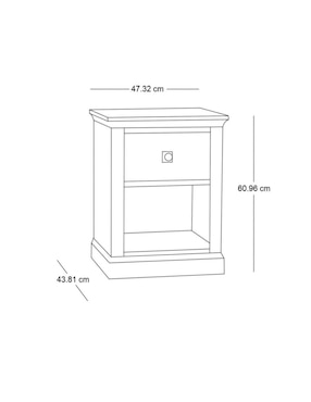 Buro Charlie de madera
