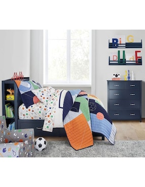 Cómoda Camp Drawer de madera