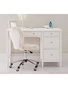 Escritorio Juliette Storage Pottery Barn Kids de madera