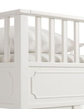Cama loft Ava Regency Stair de madera matrimonial