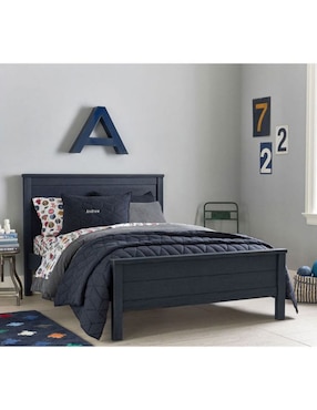 Cama Charlie de madera matrimonial