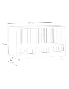 Cuna convertible a cama infantil Sloan