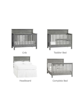 Cuna convertible a cama matrimonial Charlie