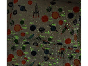 Juego de sábanas de algodón solar system gid