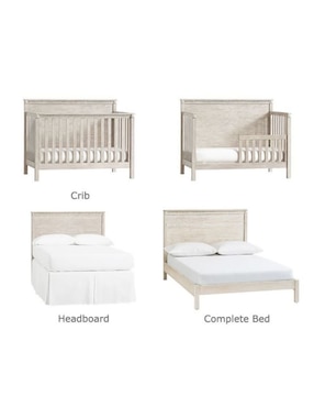 Set de conversión de cuna a cama matrimonial Rory